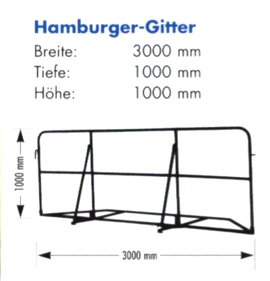 Mobile Sanitaranlagen Sicherungszaune